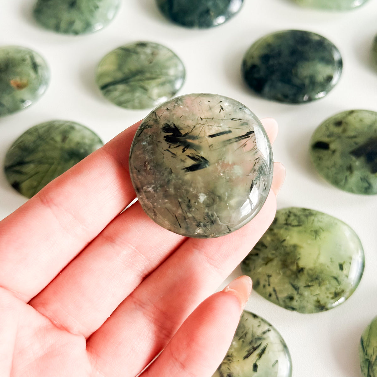 Prehnite Flat Stone