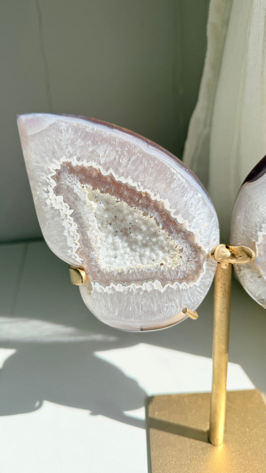 Brazilian Agate Statement Butterfly