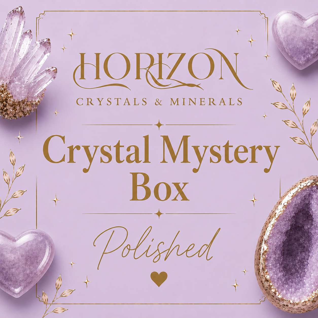 Polished Crystal Mystery Box