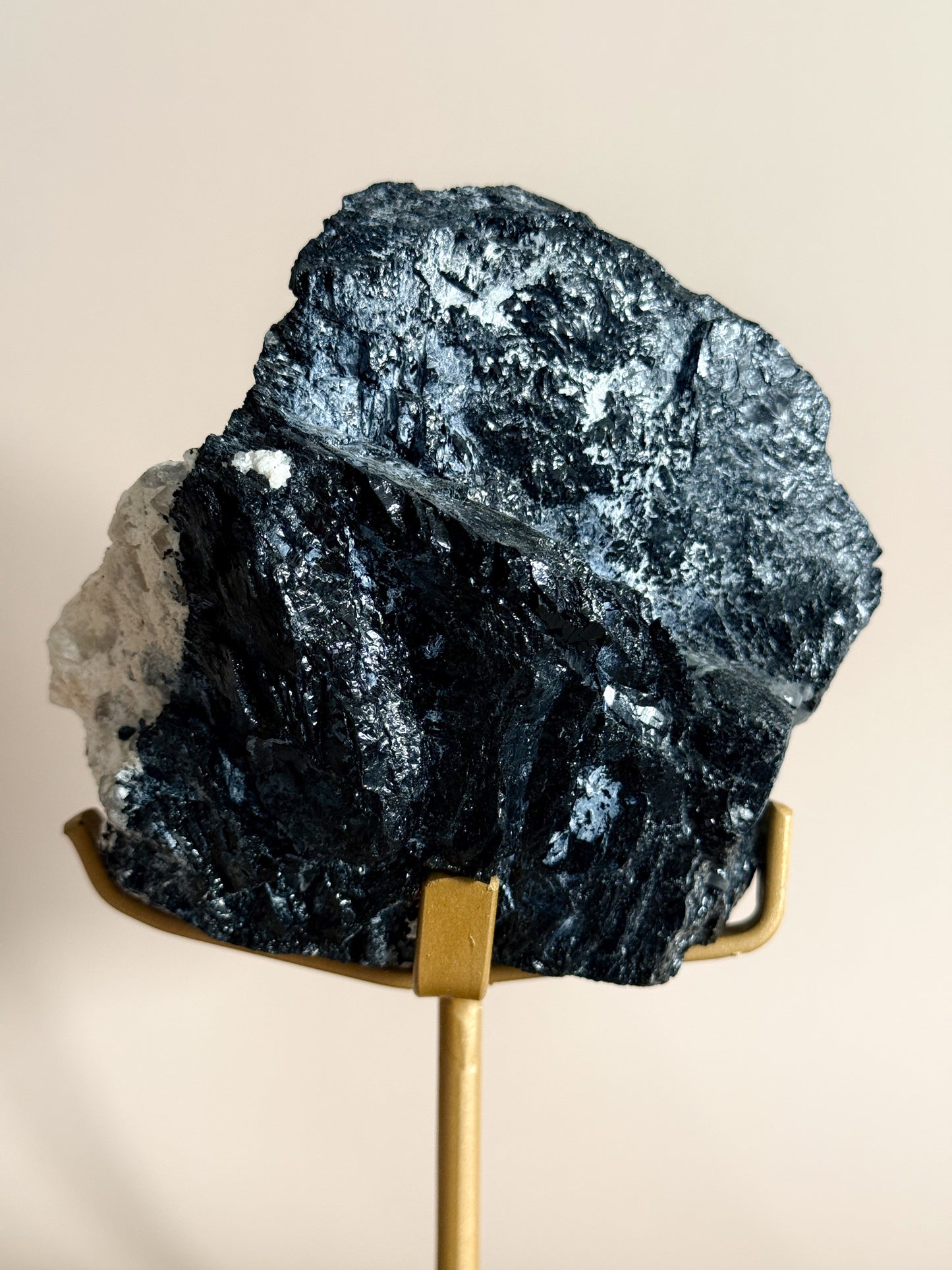 Tourmaline Specimen & Custom Stand