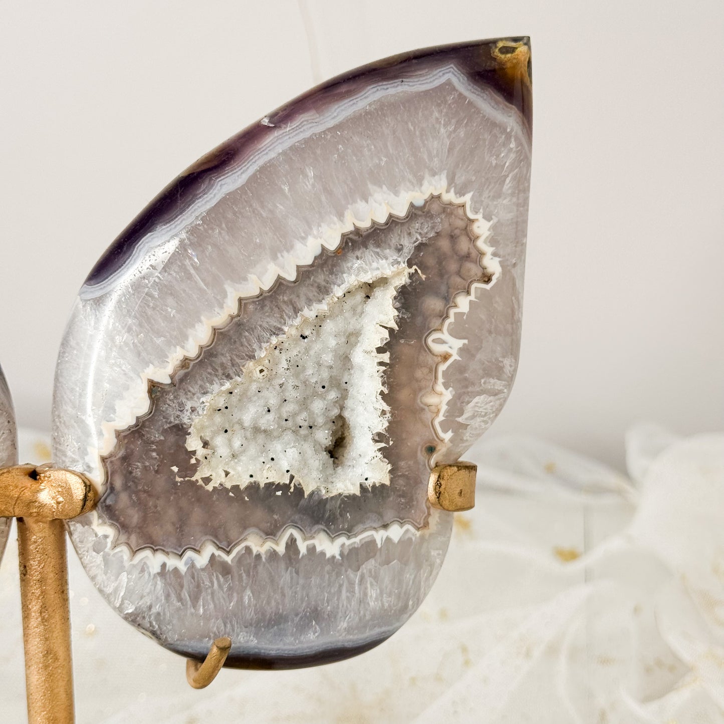 Brazilian Agate Statement Butterfly