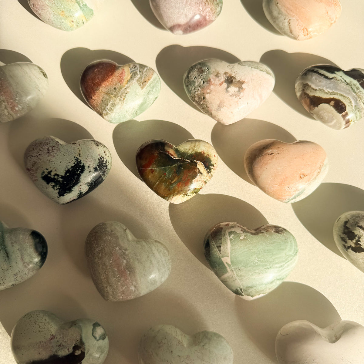 Unicorn Jasper Puffy Heart