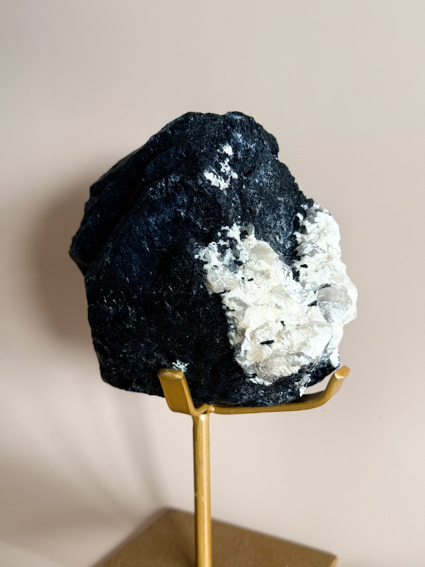 Tourmaline Specimen & Custom Stand